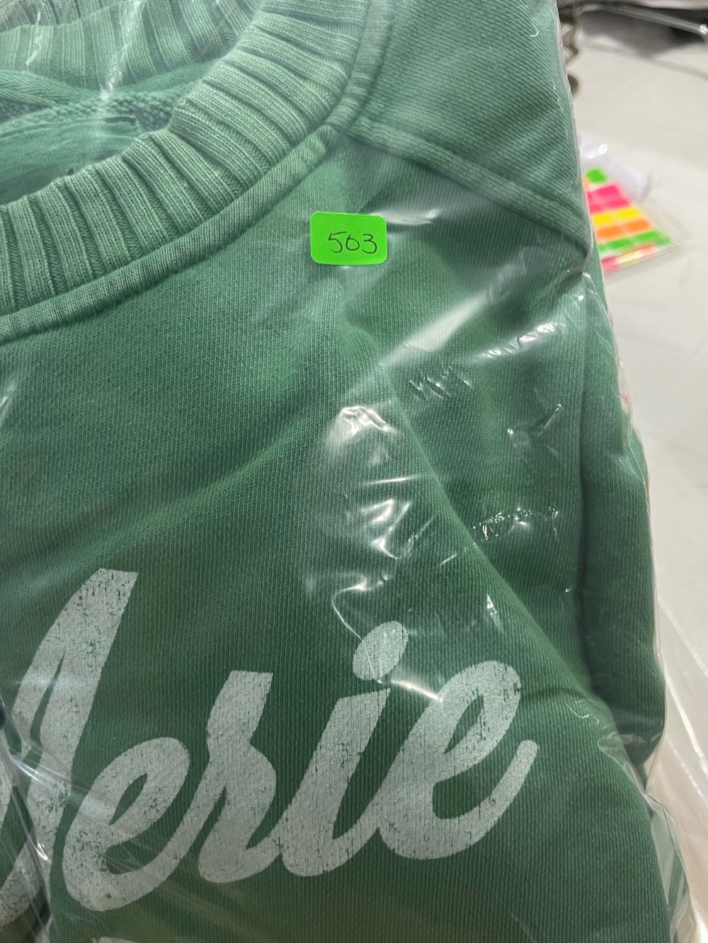 AERIE DOWN TO EARTH OVERSIZED SWEATSHIRT - Picture 15 of 15